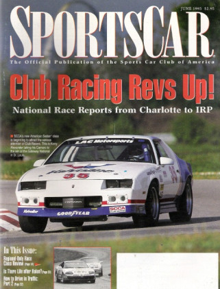 SPORTS CAR 1995 JUNE - KERRY ALEXANDER CAMARO WIN, RACE REPORTS
